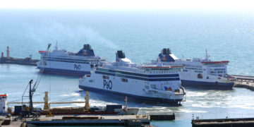 P&O Ferries takes delivery of new Dover to Calais ferry
